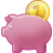 piggy, money, savings, piggy bank, cash
